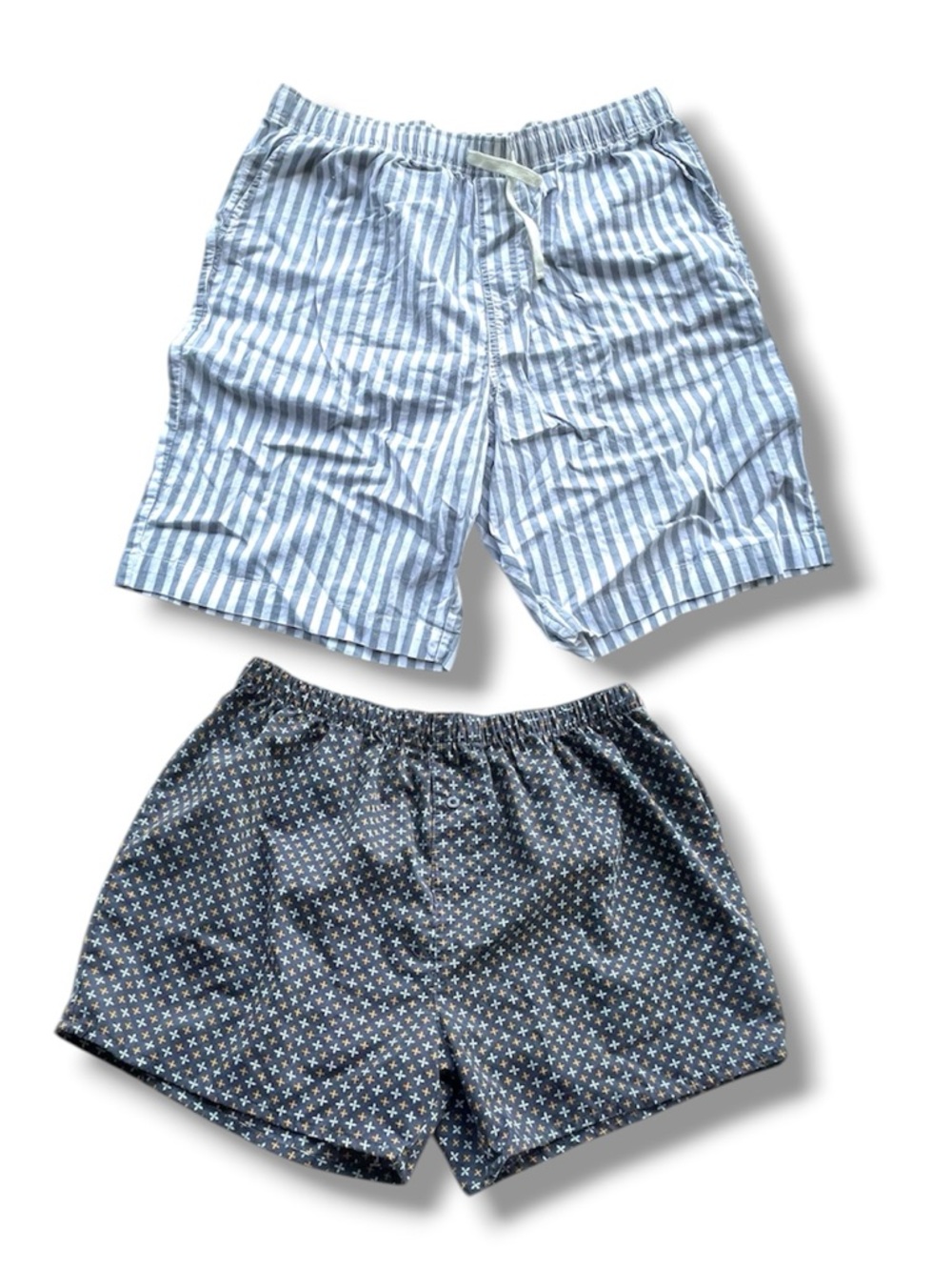 2 Pair Sleep Shorts Boxers Loungewear Size XL
